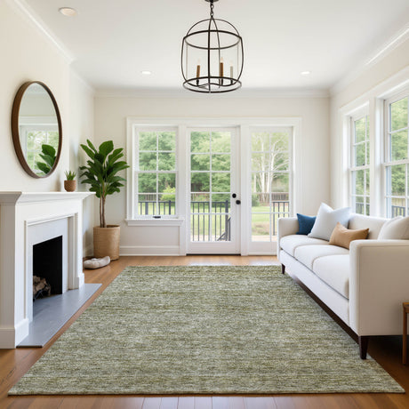 Dalyn Soft Essentials SE1 Transitional Machine Made Green Rug