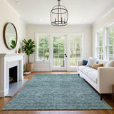 Dalyn Soft Essentials SE1 Transitional Machine Made Teal Rug