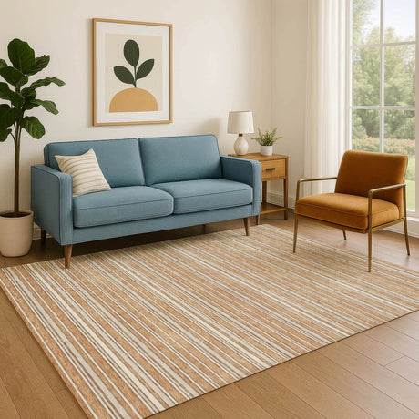 Dalyn Soft Essentials SE2 Transitional Machine Made Orange Rug
