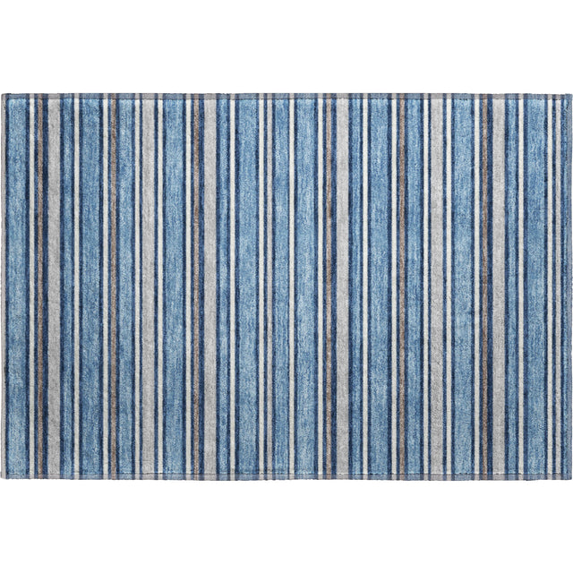 Dalyn Soft Essentials SE2 Transitional Machine Made Blue Rug