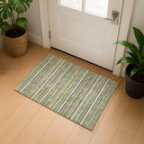 Dalyn Soft Essentials SE2 Transitional Machine Made Green Rug