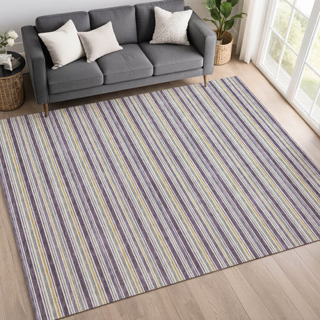 Dalyn Soft Essentials SE2 Transitional Machine Made Purple Rug