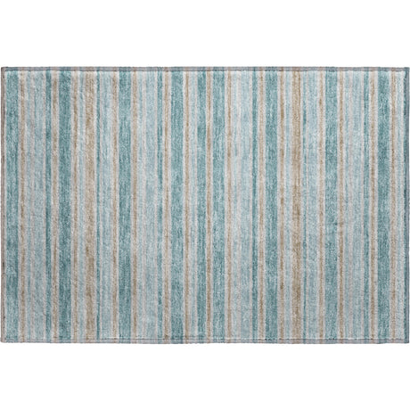 Dalyn Soft Essentials SE2 Transitional Machine Made Teal Rug