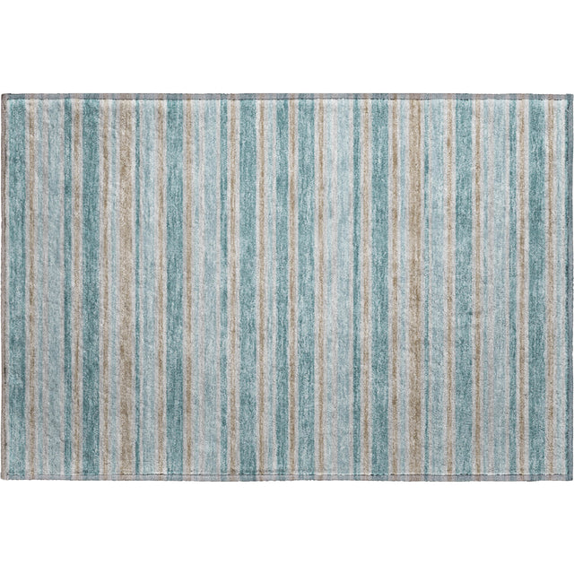 Dalyn Soft Essentials SE2 Transitional Machine Made Teal Rug
