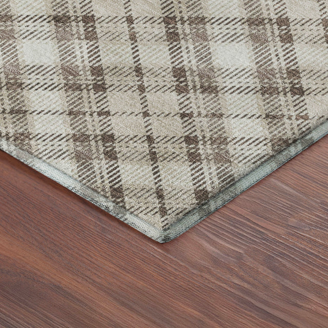 Dalyn Soft Essentials SE3 Transitional Machine Made Brown Rug