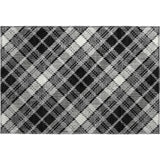 Dalyn Soft Essentials SE3 Transitional Machine Made Black Rug