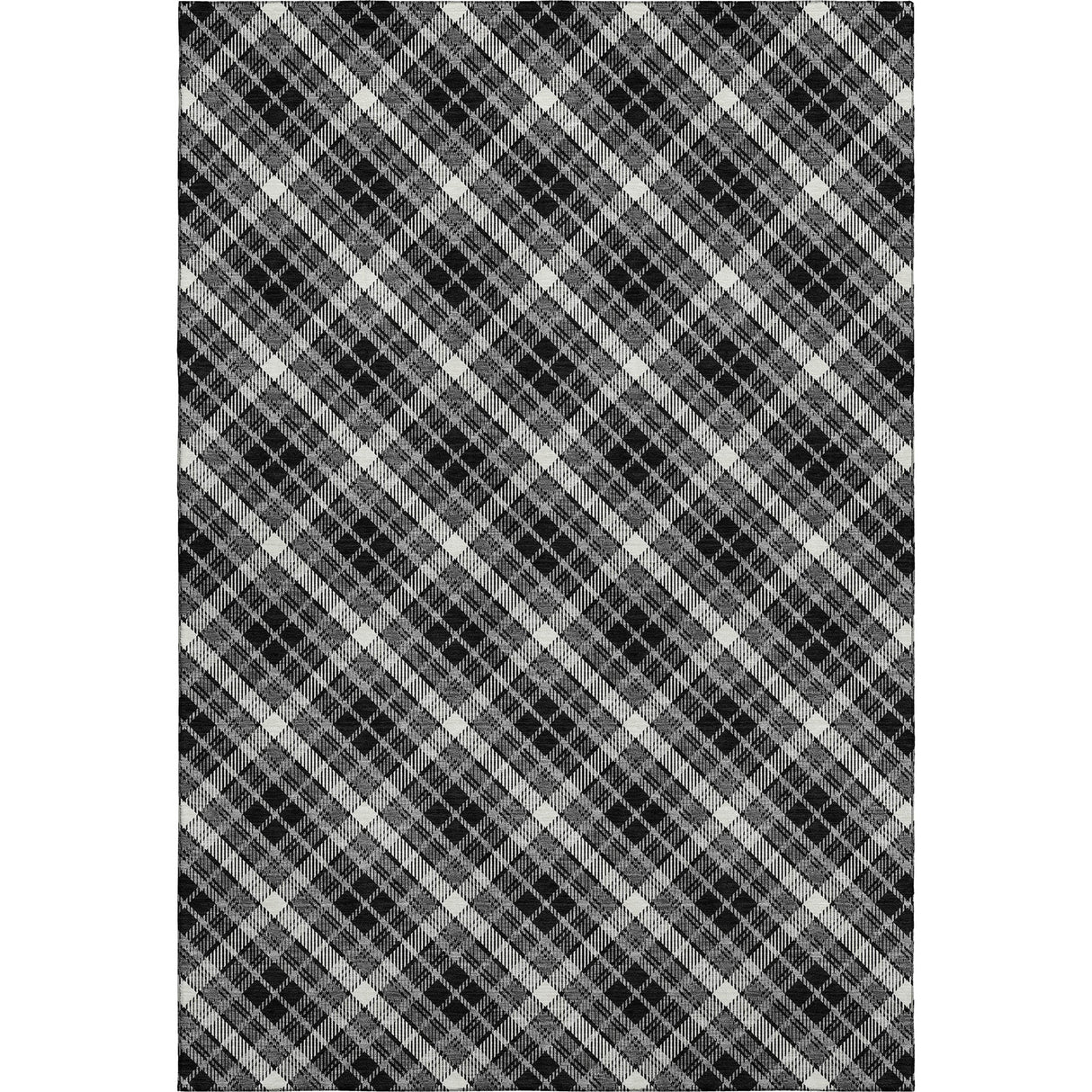 Dalyn Soft Essentials SE3 Transitional Machine Made Black Rug