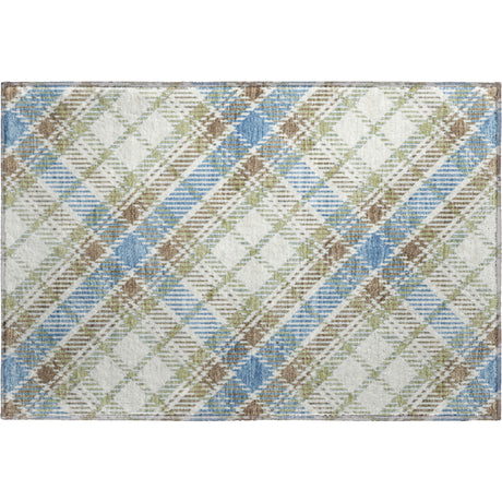 Dalyn Soft Essentials SE3 Transitional Machine Made Blue Rug