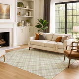 Dalyn Soft Essentials SE3 Transitional Machine Made Green Rug
