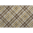 Dalyn Soft Essentials SE3 Transitional Machine Made Brown Rug