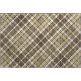 Dalyn Soft Essentials SE3 Transitional Machine Made Brown Rug