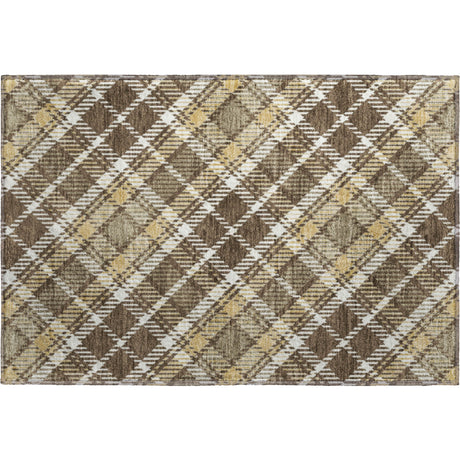 Dalyn Soft Essentials SE3 Transitional Machine Made Brown Rug