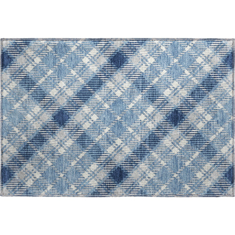 Dalyn Soft Essentials SE3 Transitional Machine Made Blue Rug