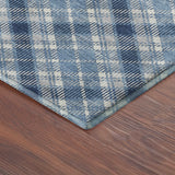 Dalyn Soft Essentials SE3 Transitional Machine Made Blue Rug