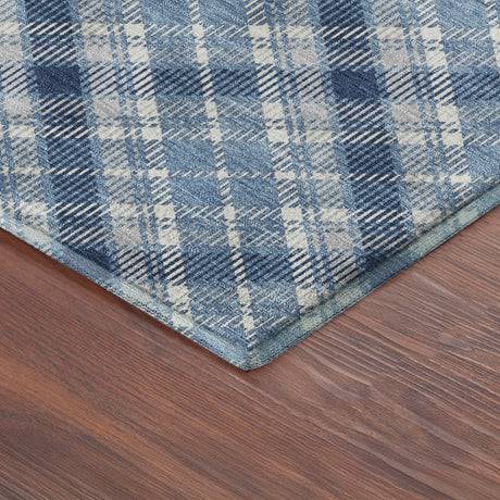 Dalyn Soft Essentials SE3 Transitional Machine Made Blue Rug