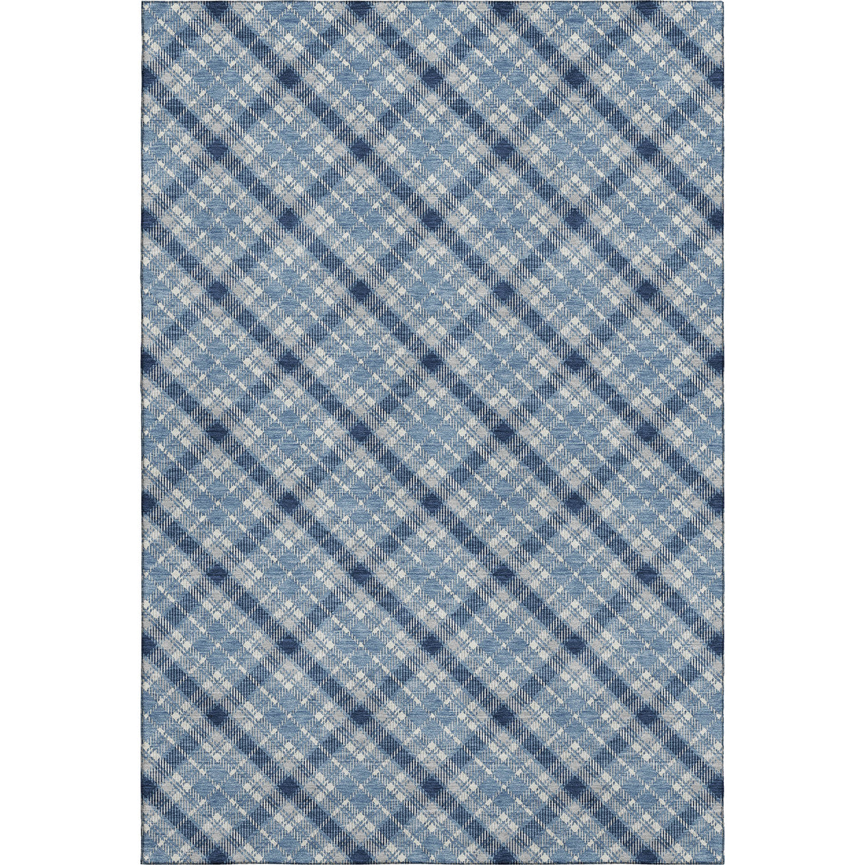 Dalyn Soft Essentials SE3 Transitional Machine Made Blue Rug