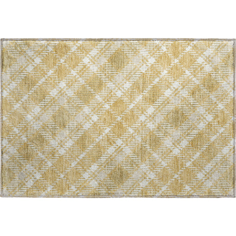 Dalyn Soft Essentials SE3 Transitional Machine Made Gold Rug