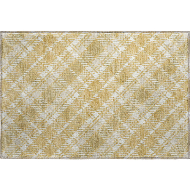 Dalyn Soft Essentials SE3 Transitional Machine Made Gold Rug