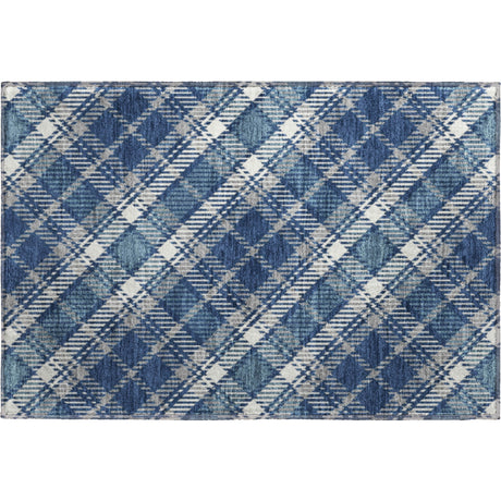 Dalyn Soft Essentials SE3 Transitional Machine Made Blue Rug
