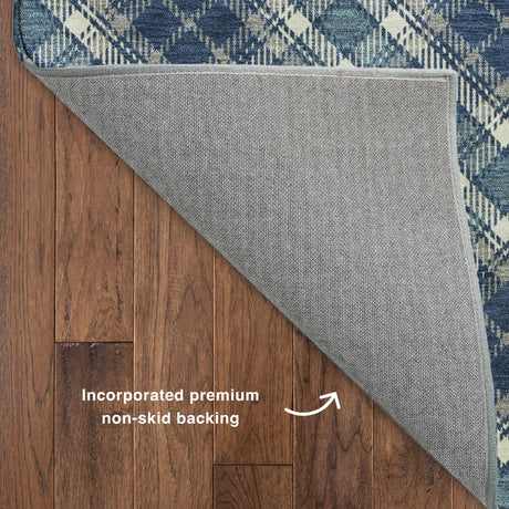 Dalyn Soft Essentials SE3 Transitional Machine Made Blue Rug