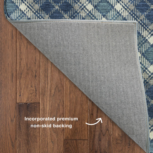 Dalyn Soft Essentials SE3 Transitional Machine Made Blue Rug