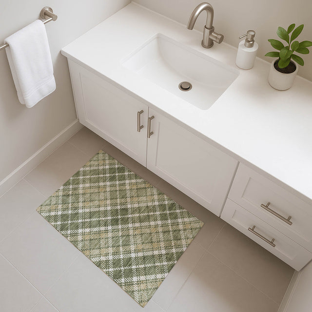 Dalyn Soft Essentials SE3 Transitional Machine Made Green Rug