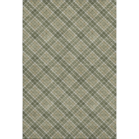 Dalyn Soft Essentials SE3 Transitional Machine Made Green Rug