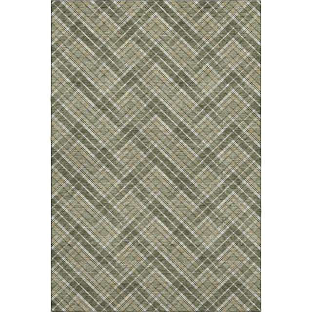 Dalyn Soft Essentials SE3 Transitional Machine Made Green Rug