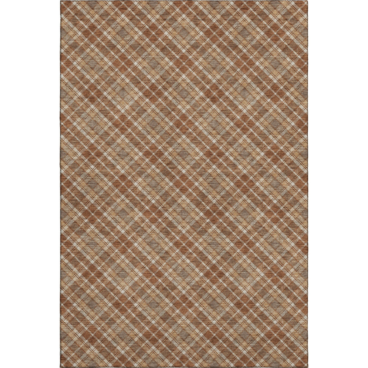 Dalyn Soft Essentials SE3 Transitional Machine Made Orange Rug