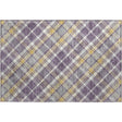 Dalyn Soft Essentials SE3 Transitional Machine Made Purple Rug