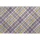 Dalyn Soft Essentials SE3 Transitional Machine Made Purple Rug