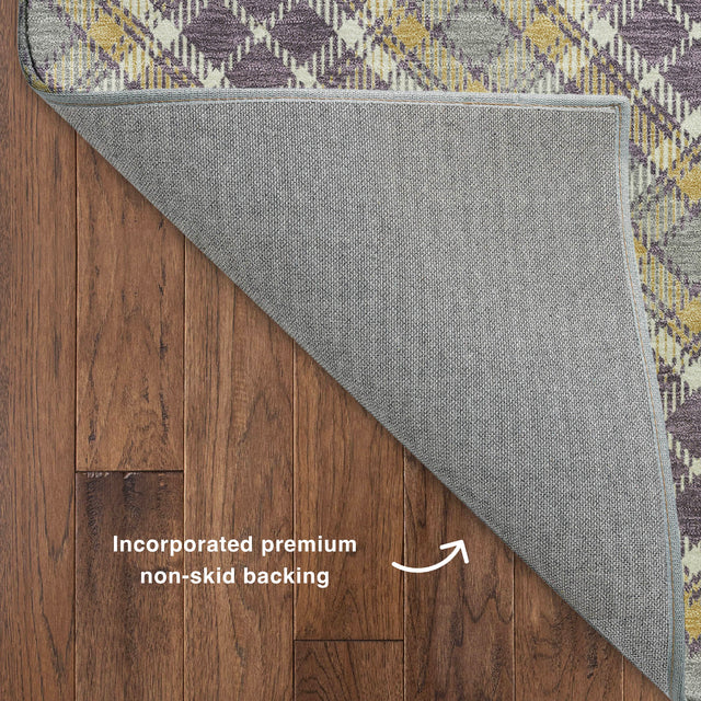 Dalyn Soft Essentials SE3 Transitional Machine Made Purple Rug