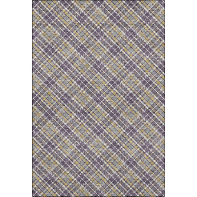 Dalyn Soft Essentials SE3 Transitional Machine Made Purple Rug