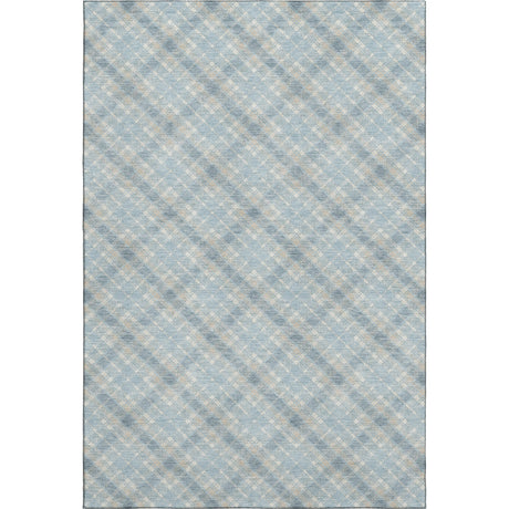 Dalyn Soft Essentials SE3 Transitional Machine Made Blue Rug