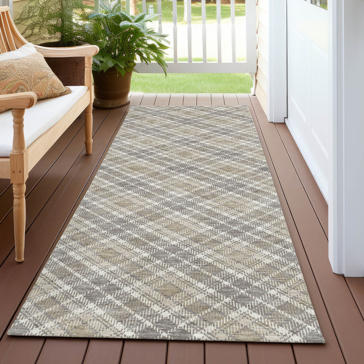 Dalyn Soft Essentials SE3 Transitional Machine Made Brown Rug