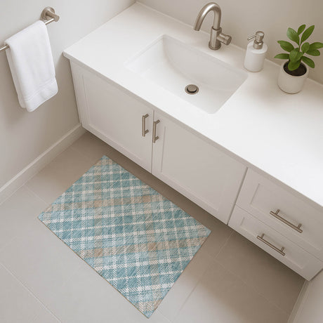 Dalyn Soft Essentials SE3 Transitional Machine Made Teal Rug