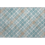 Dalyn Soft Essentials SE3 Transitional Machine Made Teal Rug