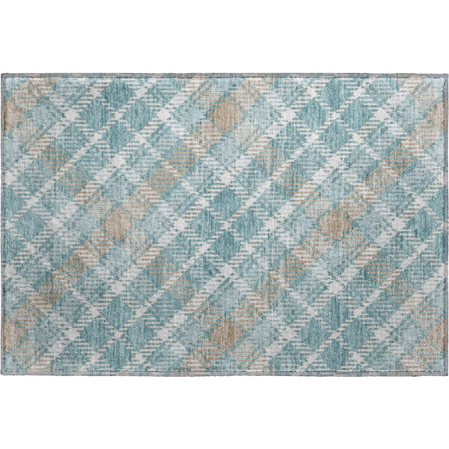 Dalyn Soft Essentials SE3 Transitional Machine Made Teal Rug