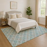 Dalyn Soft Essentials SE3 Transitional Machine Made Teal Rug