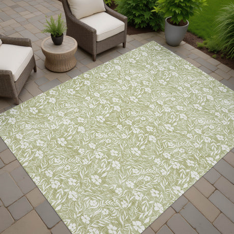 Dalyn Soft Essentials SE4 Transitional Machine Made Green Rug