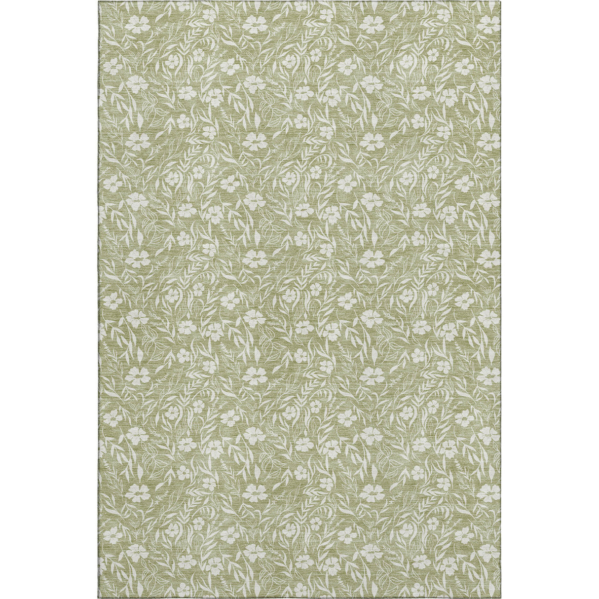 Dalyn Soft Essentials SE4 Transitional Machine Made Green Rug