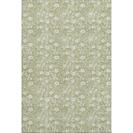 Dalyn Soft Essentials SE4 Transitional Machine Made Green Rug