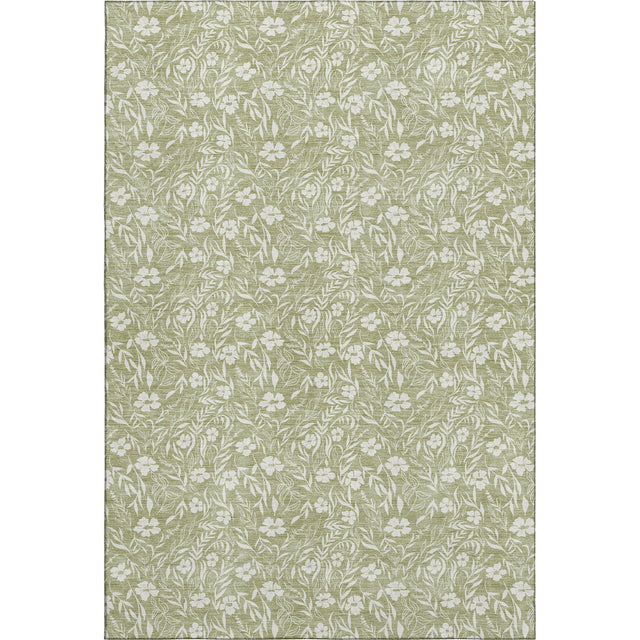 Dalyn Soft Essentials SE4 Transitional Machine Made Green Rug