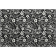 Dalyn Soft Essentials SE4 Transitional Machine Made Black Rug
