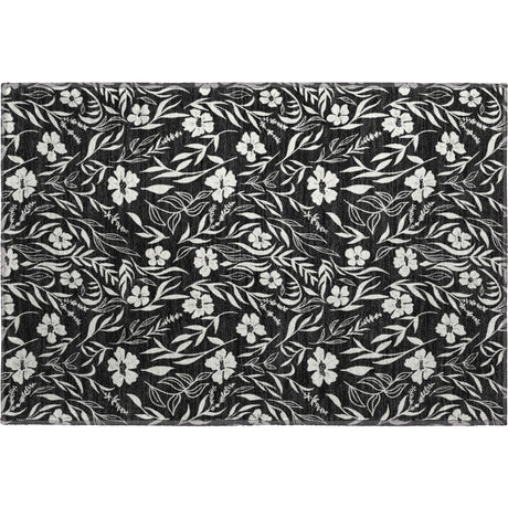 Dalyn Soft Essentials SE4 Transitional Machine Made Black Rug