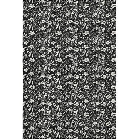 Dalyn Soft Essentials SE4 Transitional Machine Made Black Rug
