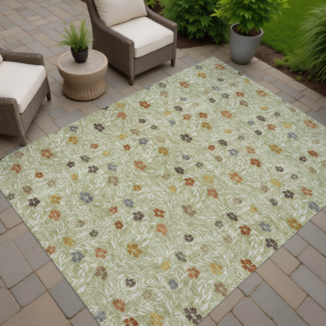 Dalyn Soft Essentials SE4 Transitional Machine Made Green Rug