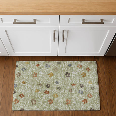 Dalyn Soft Essentials SE4 Transitional Machine Made Green Rug