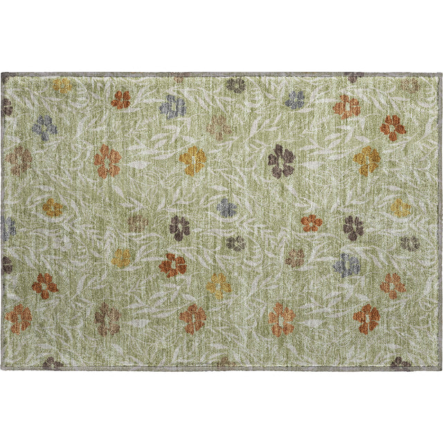 Dalyn Soft Essentials SE4 Transitional Machine Made Green Rug
