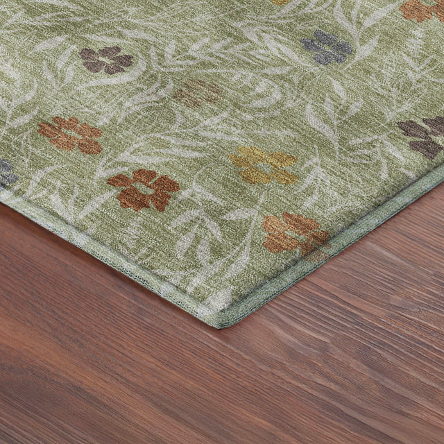 Dalyn Soft Essentials SE4 Transitional Machine Made Green Rug